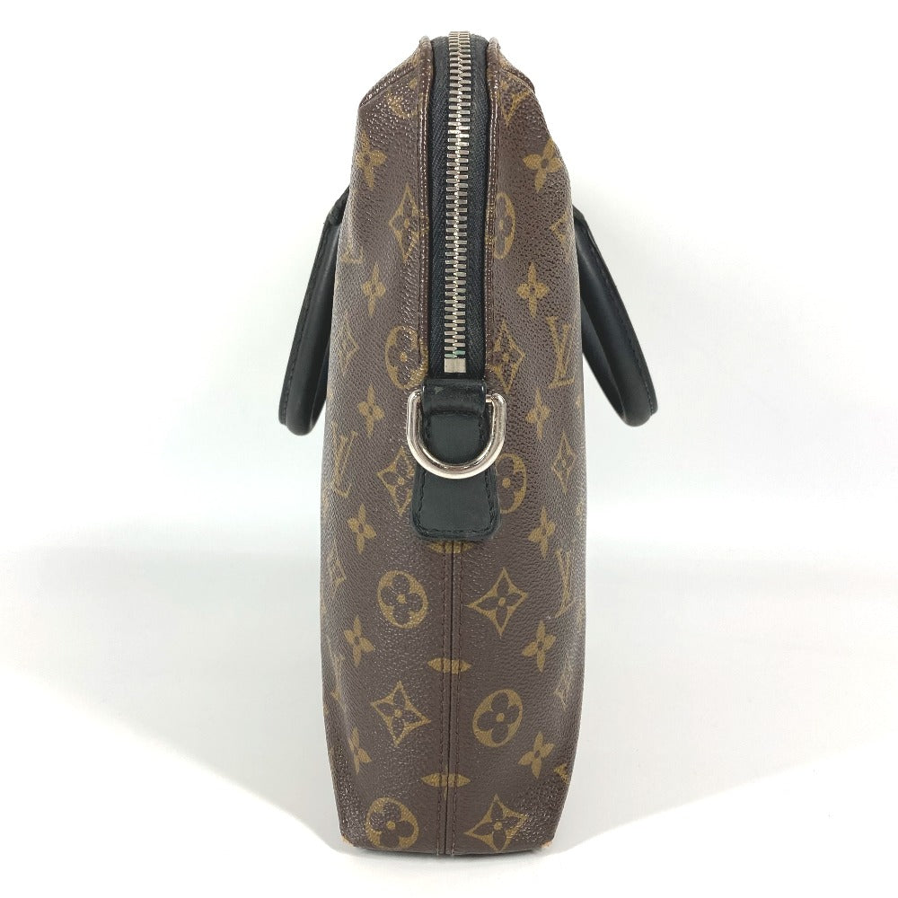 LOUIS VUITTON Handbag M40868 Monogram macacer canvas Brown Monogram macacer Porto documan Jules PDJ mens