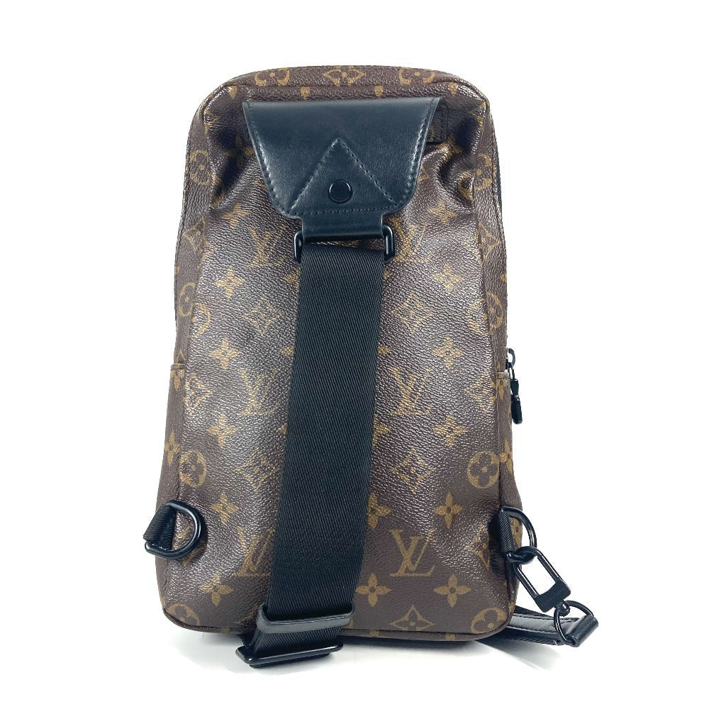 LOUIS VUITTON Sling bag M45897 Monogram macacer canvas Brown Monogram macacer Avenue Sling Bag