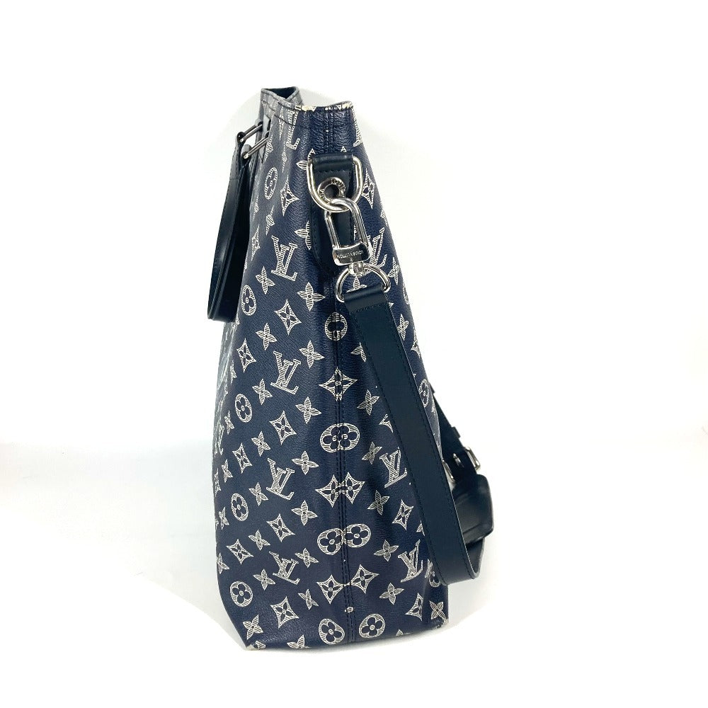 LOUIS VUITTON Tote Bag M54127 Monogram savanna canvas Navy Monogram savanna Jake and Dinos Chapman