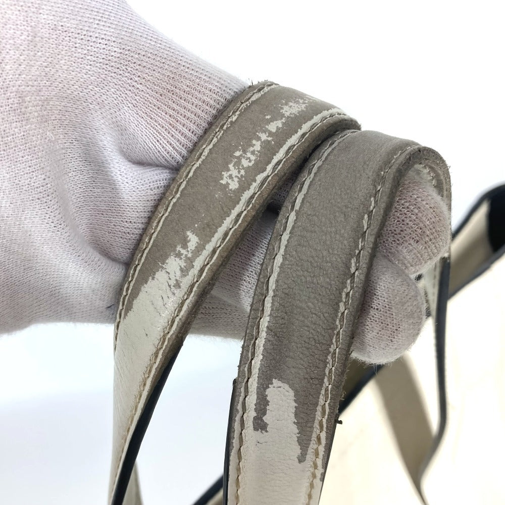 LOUIS VUITTON Shoulder Bag M58477 Taurillon Clemence Leather white Monogram christopher tote
