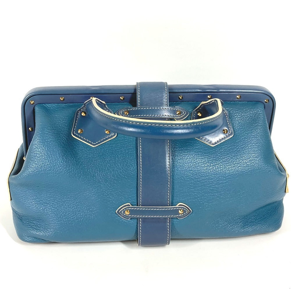 LOUIS VUITTON Handbag M91807 Suhari leather blue Suhari AngÃ©nieux PM