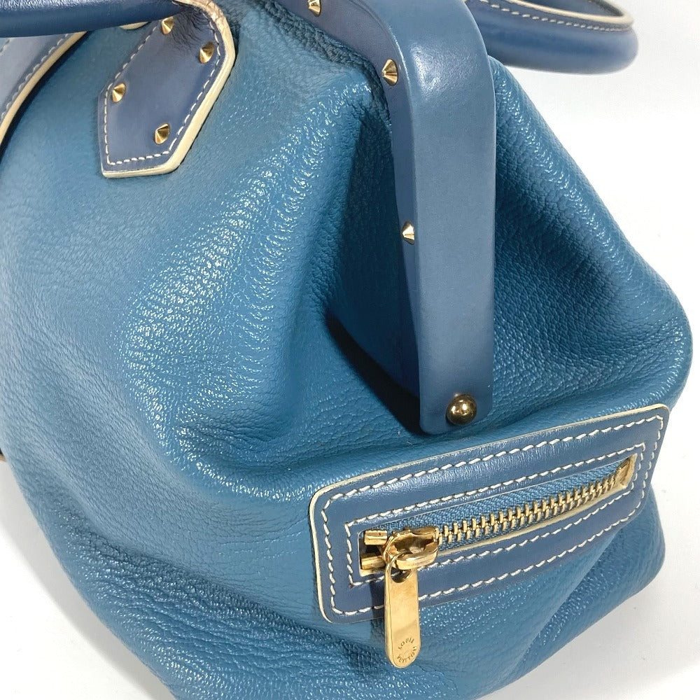 LOUIS VUITTON Handbag M91807 Suhari leather blue Suhari AngÃ©nieux PM