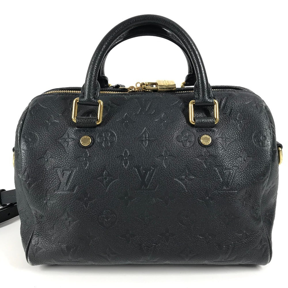 LOUIS VUITTON Handbag M40762 Monogram Ann Platt Leather Dark navy Monogram Ann Platt Speedy bandouliere 25