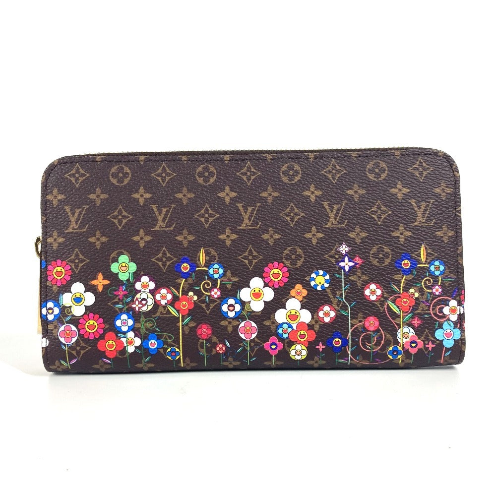 LOUIS VUITTON Long Wallet Purse ï¼­14162 Monogram canvas Brown Japan exclusive LVxTM Zippy wallet