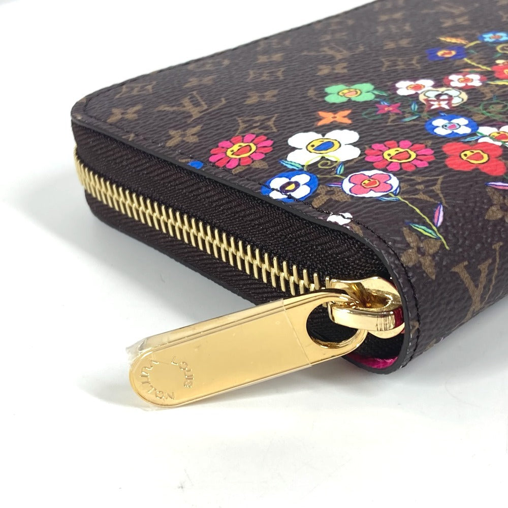 LOUIS VUITTON Long Wallet Purse ï¼­14162 Monogram canvas Brown Japan exclusive LVxTM Zippy wallet