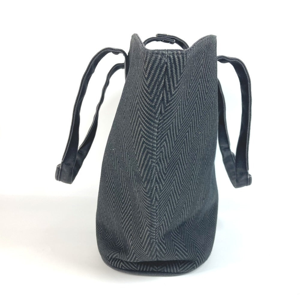 HERMES Shoulder Bag cotton black With porch Panier de Plage PM Panier de Plage PM