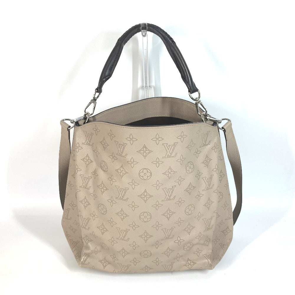 LOUIS VUITTON Shoulder Bag M50032 monogram mahina leather beige Monogram Mahina BabylonePM Babylone PM