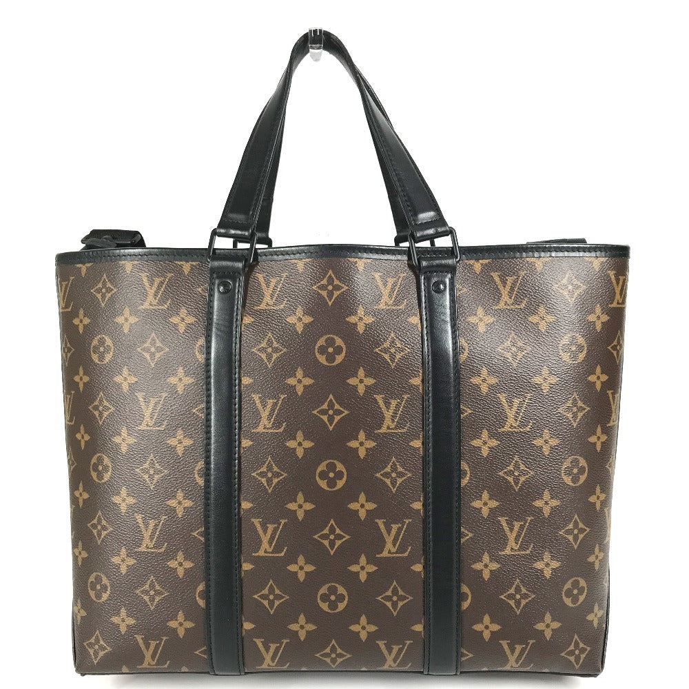 LOUIS VUITTON Shoulder Bag M45734 Monogram macacer canvas Brown Monogram macacer Weekend Tote PM Weekend Tote PM