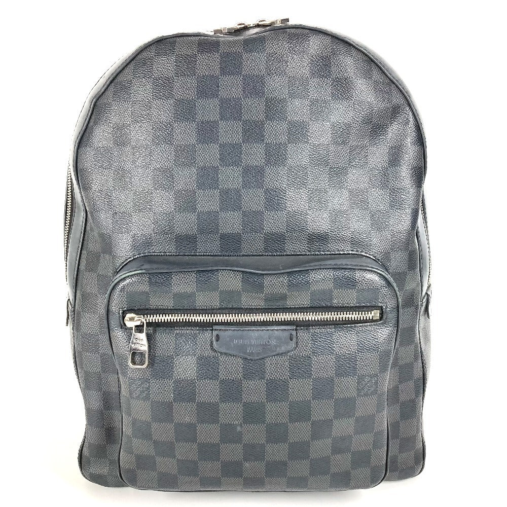 LOUIS VUITTON Backpack N41473 Damier Grafitto Canvas black Damier Grafitte Josh