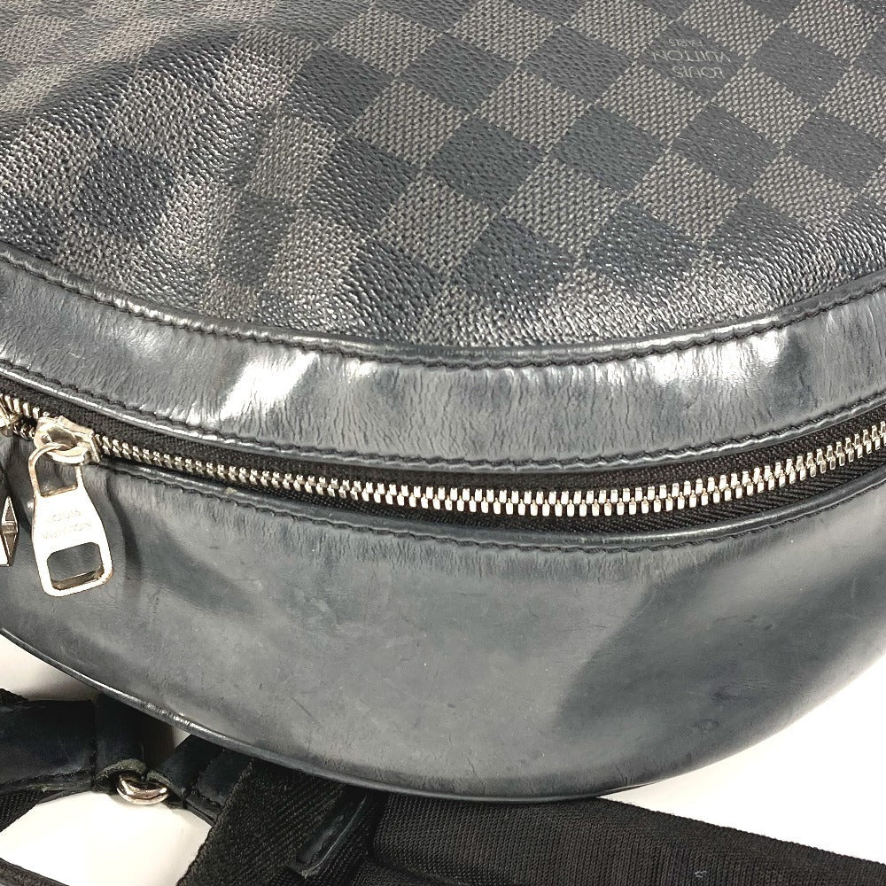 LOUIS VUITTON Backpack N41473 Damier Grafitto Canvas black Damier Grafitte Josh