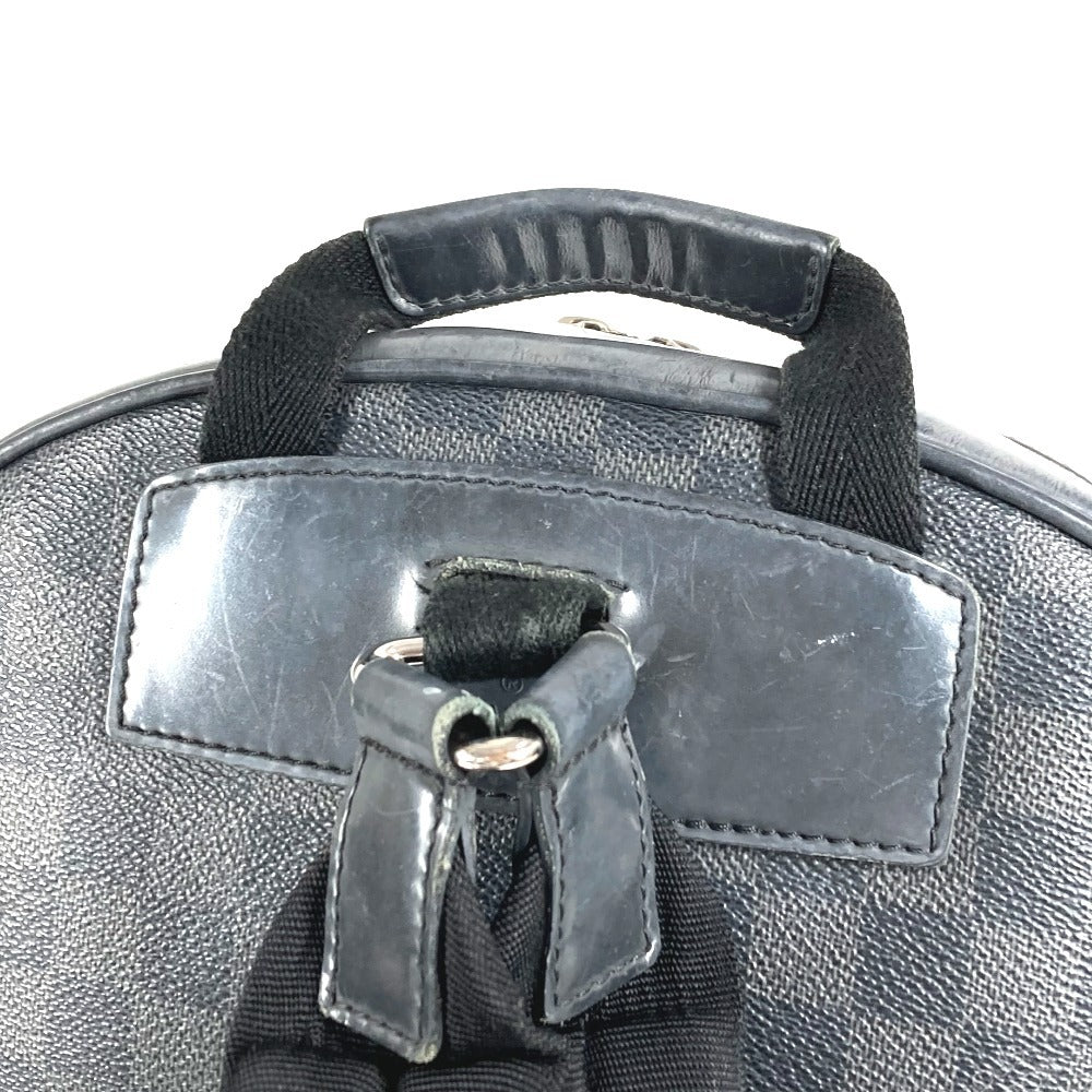 LOUIS VUITTON Backpack N41473 Damier Grafitto Canvas black Damier Grafitte Josh