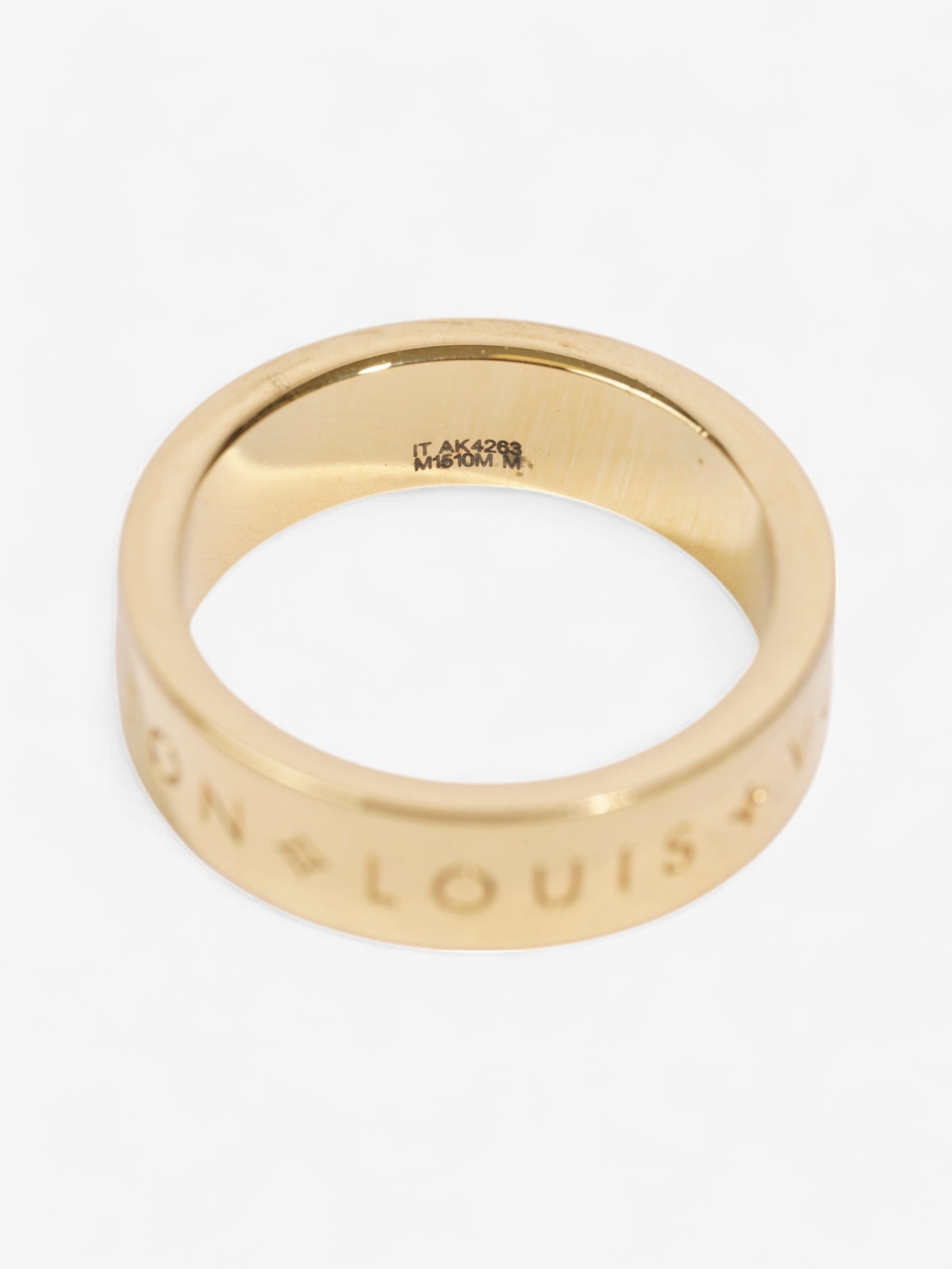 Louis Vuitton Mosaic Ring Set Gold Base Metal Medium (60mm)