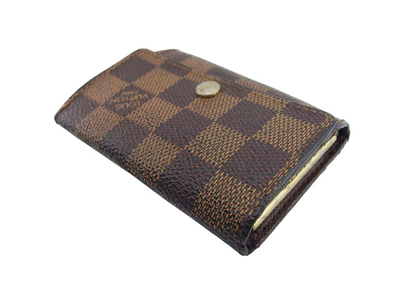 LOUIS VUITTON Key case Key holder N62630 Brown beige Multicles6