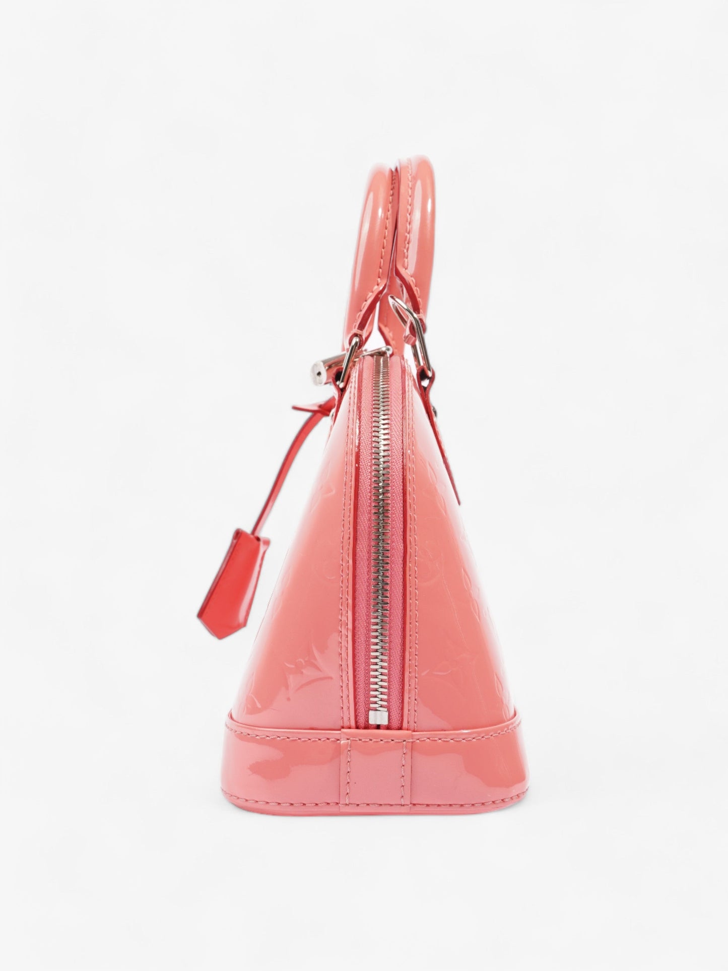 Louis Vuitton Alma BB Pink Vernis Leather
