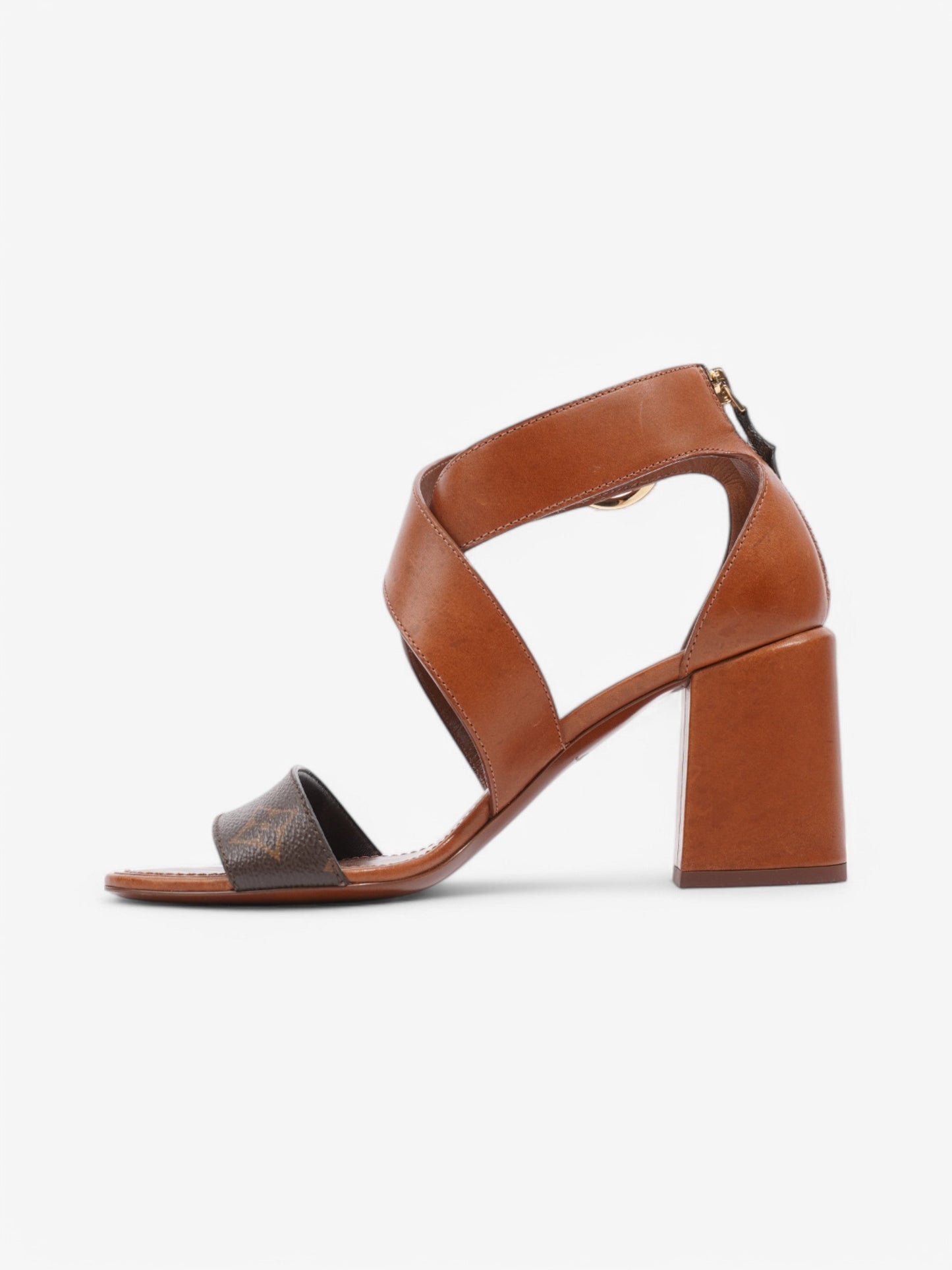 Louis Vuitton Horizon Sandals 70 Brown / Monogram Leather EU 38.5 UK 5.5
