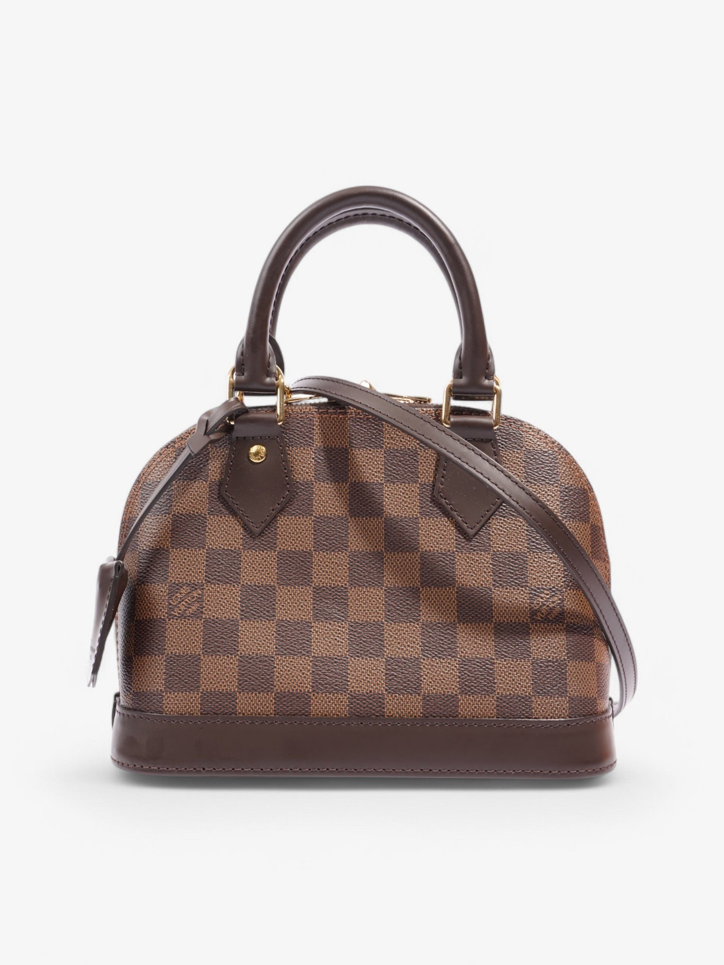 Louis Vuitton Alma Damier Ebene Coated Canvas BB