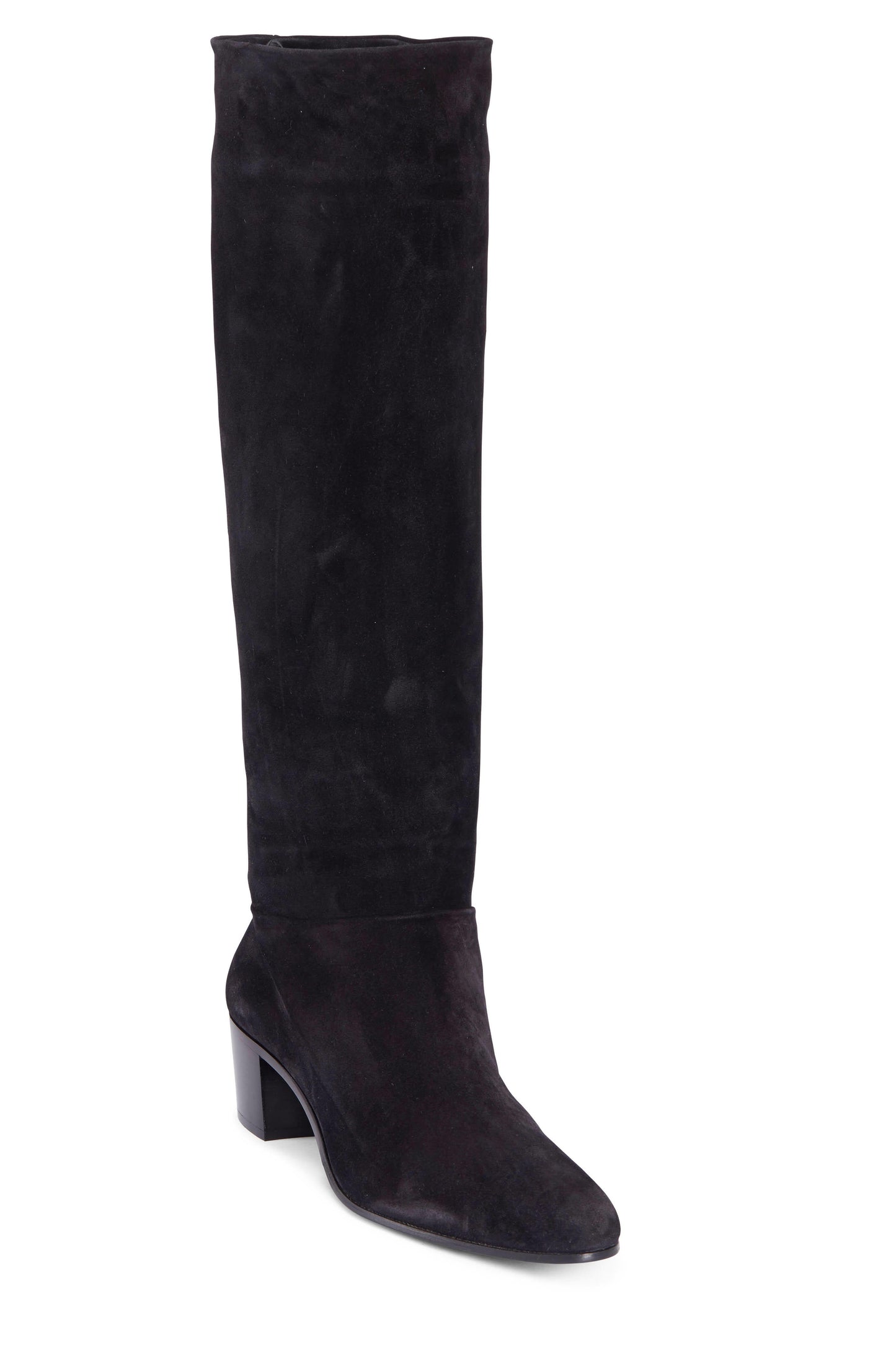 PRADA CALZATURE DONNA SUEDE SLOUCHY TALL BOOTS