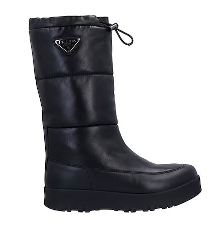 PRADA LINEA ROSSA NYLON PLATFORM BOOTS
