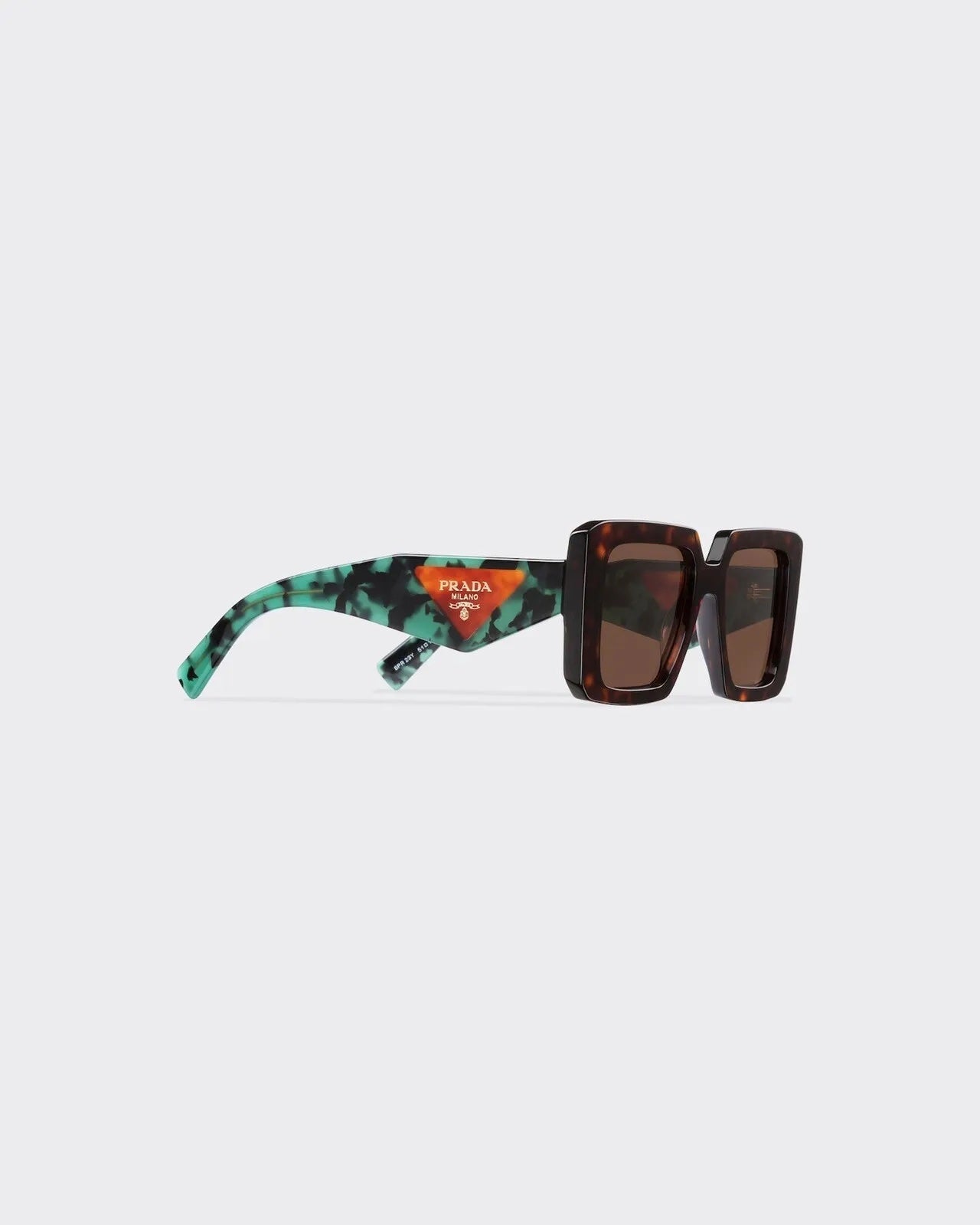 PRADA PR23YS GEOMETRIC TORTOISE SUNGLASSES