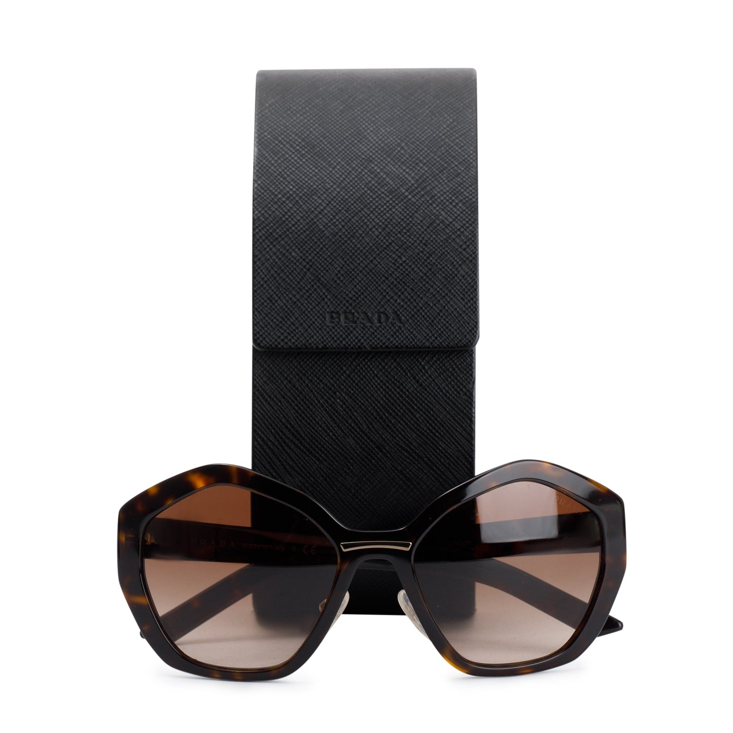 PRADA SPR 08X Geometric-Frame Sunglasses