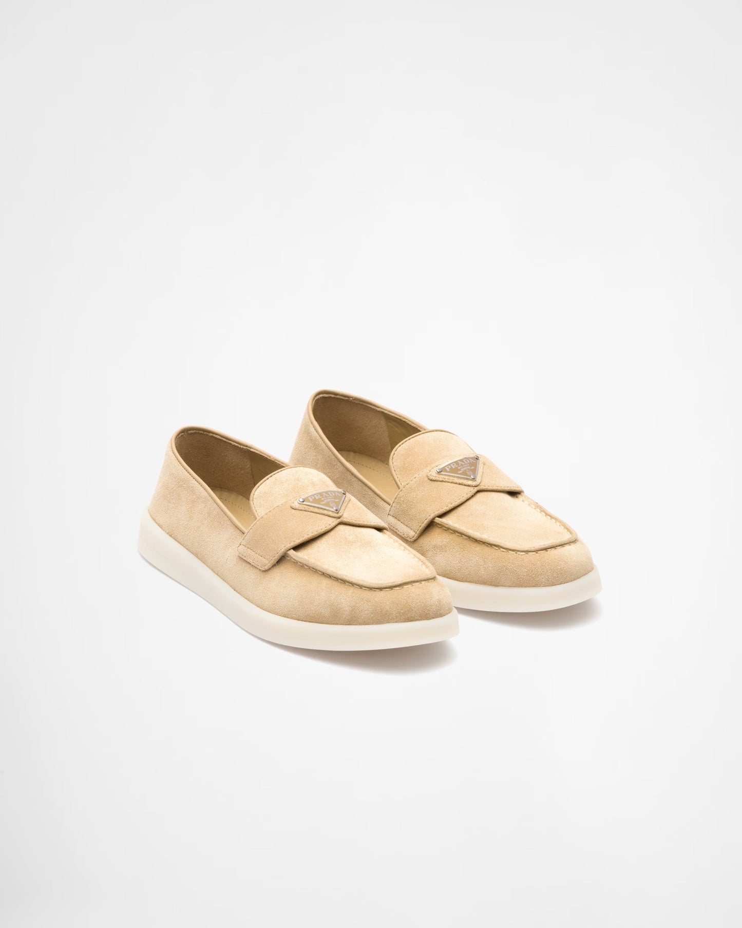 PRADA SUEDE LEATHER LADIES LOAFERS