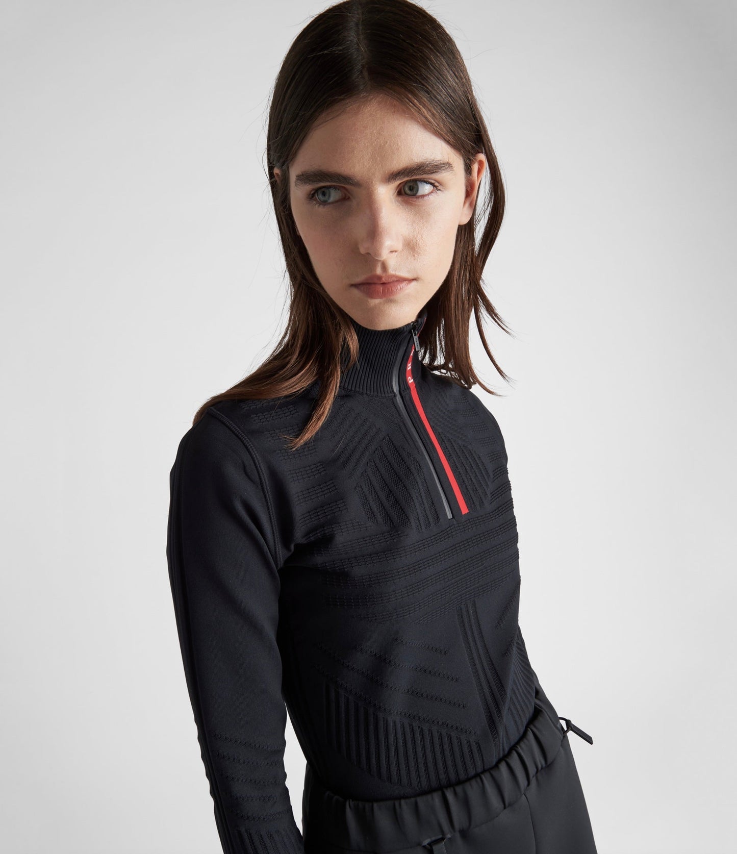 PRADA TECHNO KNIT TURTLENECK TOP