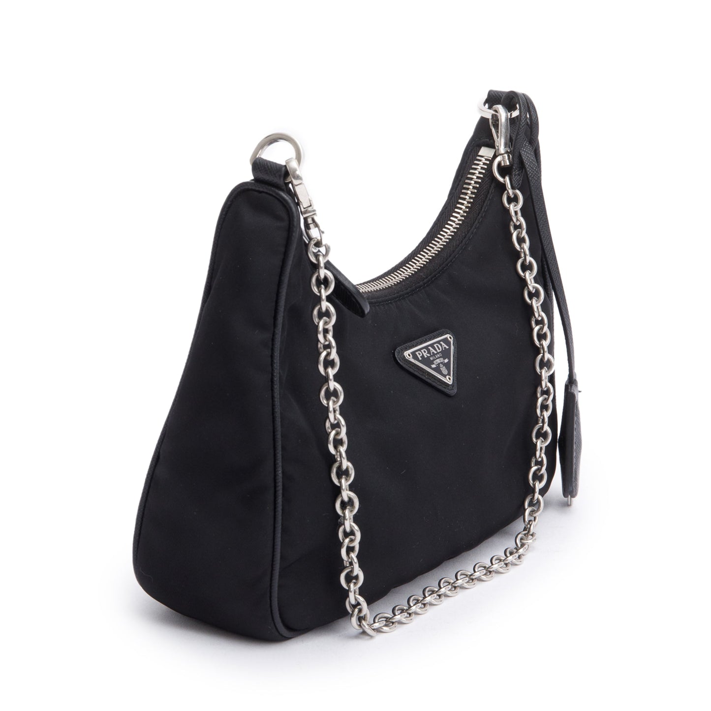 Prada 2020 Black Re-Edition 2005 Re-Nylon Shoulder Bag