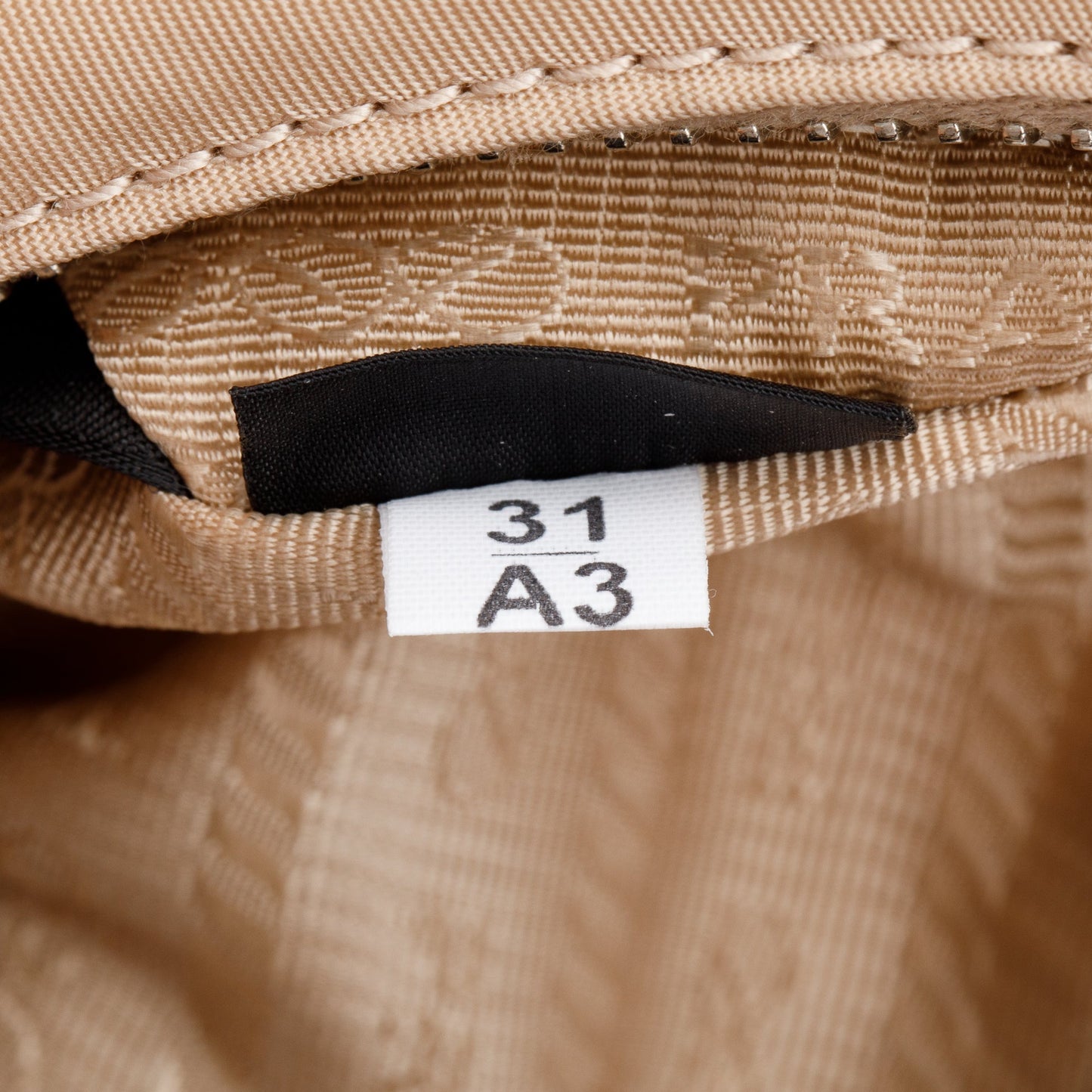 Prada 2021 Beige Re-Edition 2005 Re-Nylon and Saffiano Mini Bag