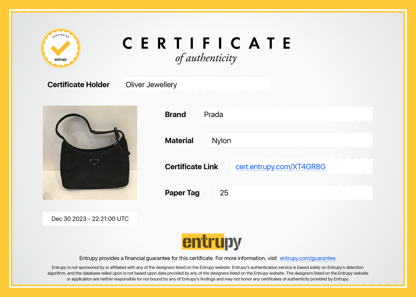 Prada 2021 Black Re-Edition 2000 Re-Nylon Mini Bag
