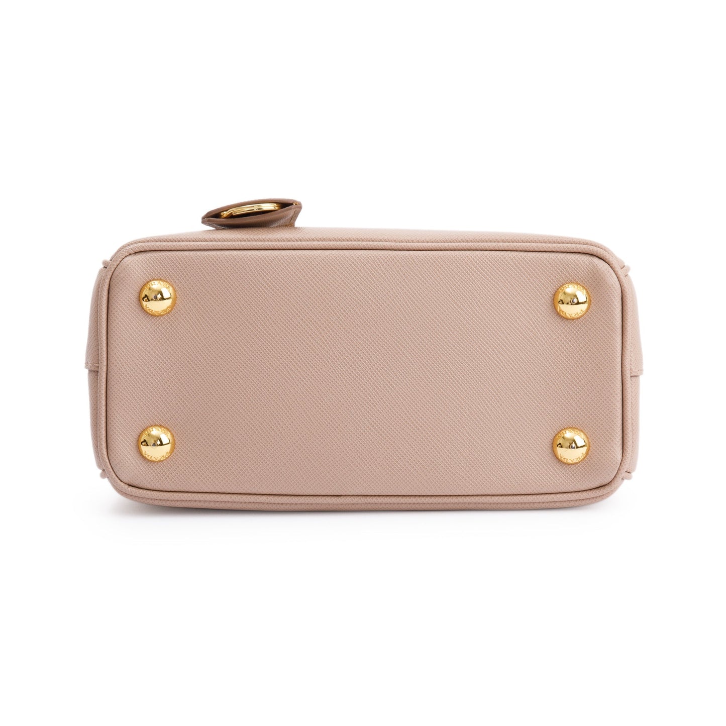 Prada 2021 Mini Saffiano Lux Galleria Double Zip Tote