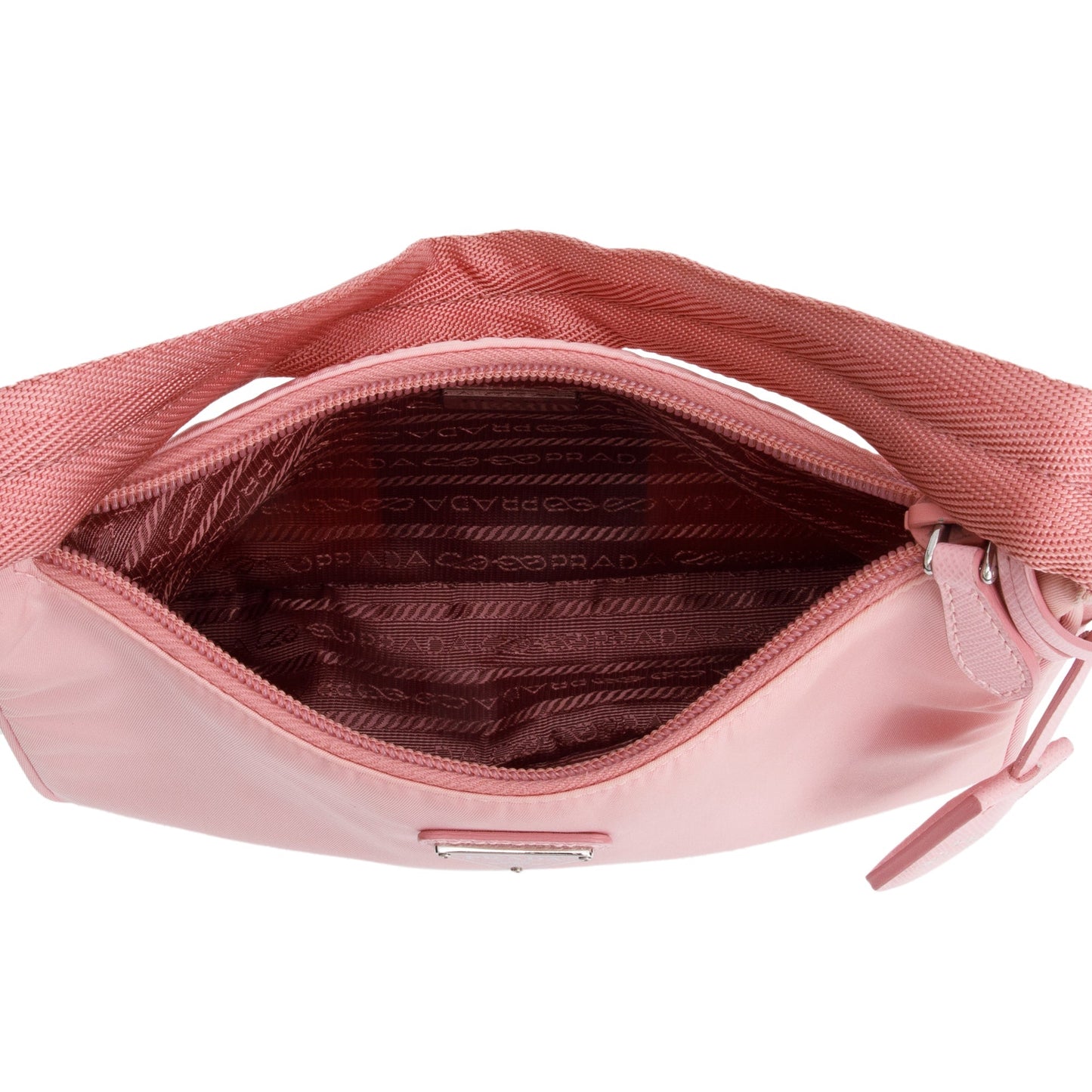 Prada 2021 Pink Re-Edition 2000 Re-Nylon Mini Bag
