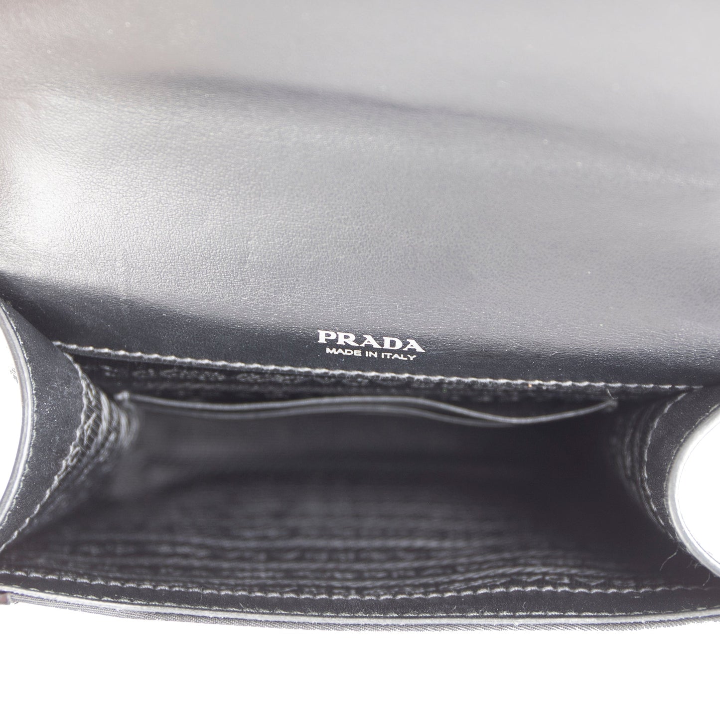 Prada 2021 Tessuto Flap Lock Chain Shoulder Bag