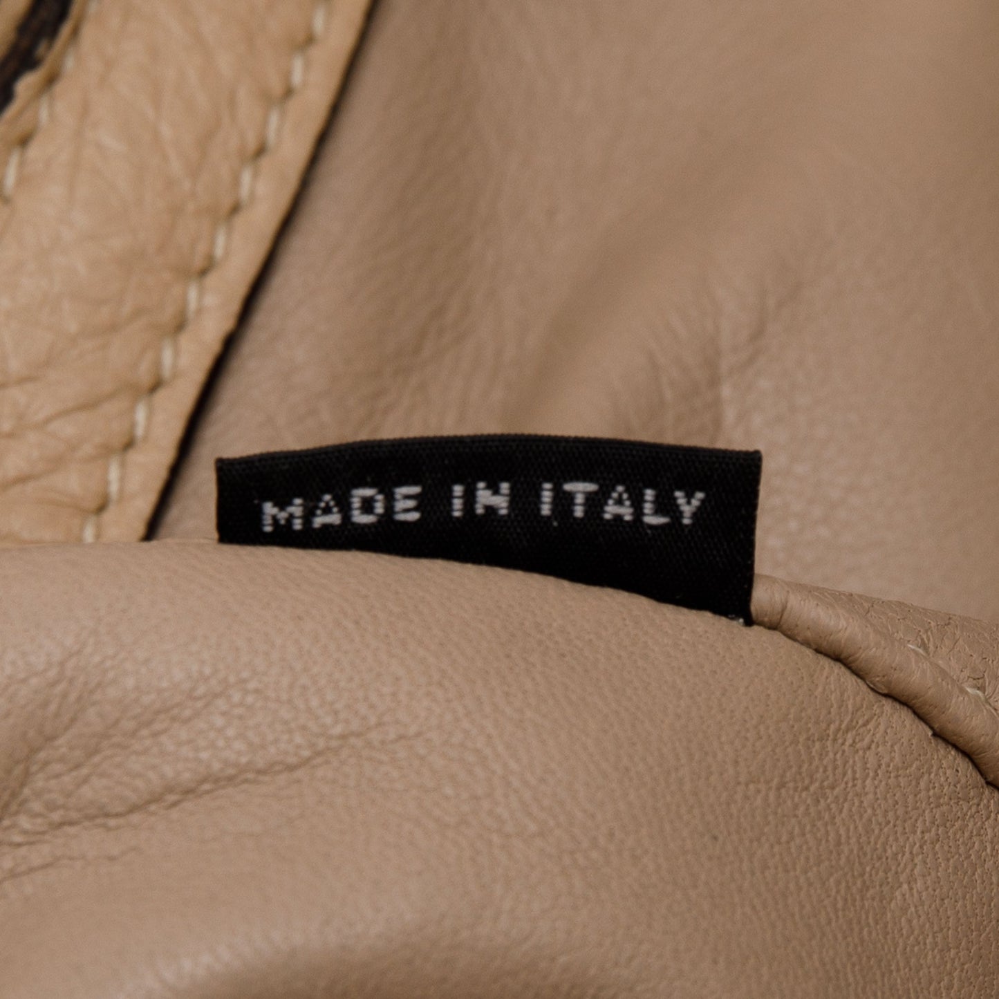 Prada Beige Vitello Daino Twin Pocket Tote