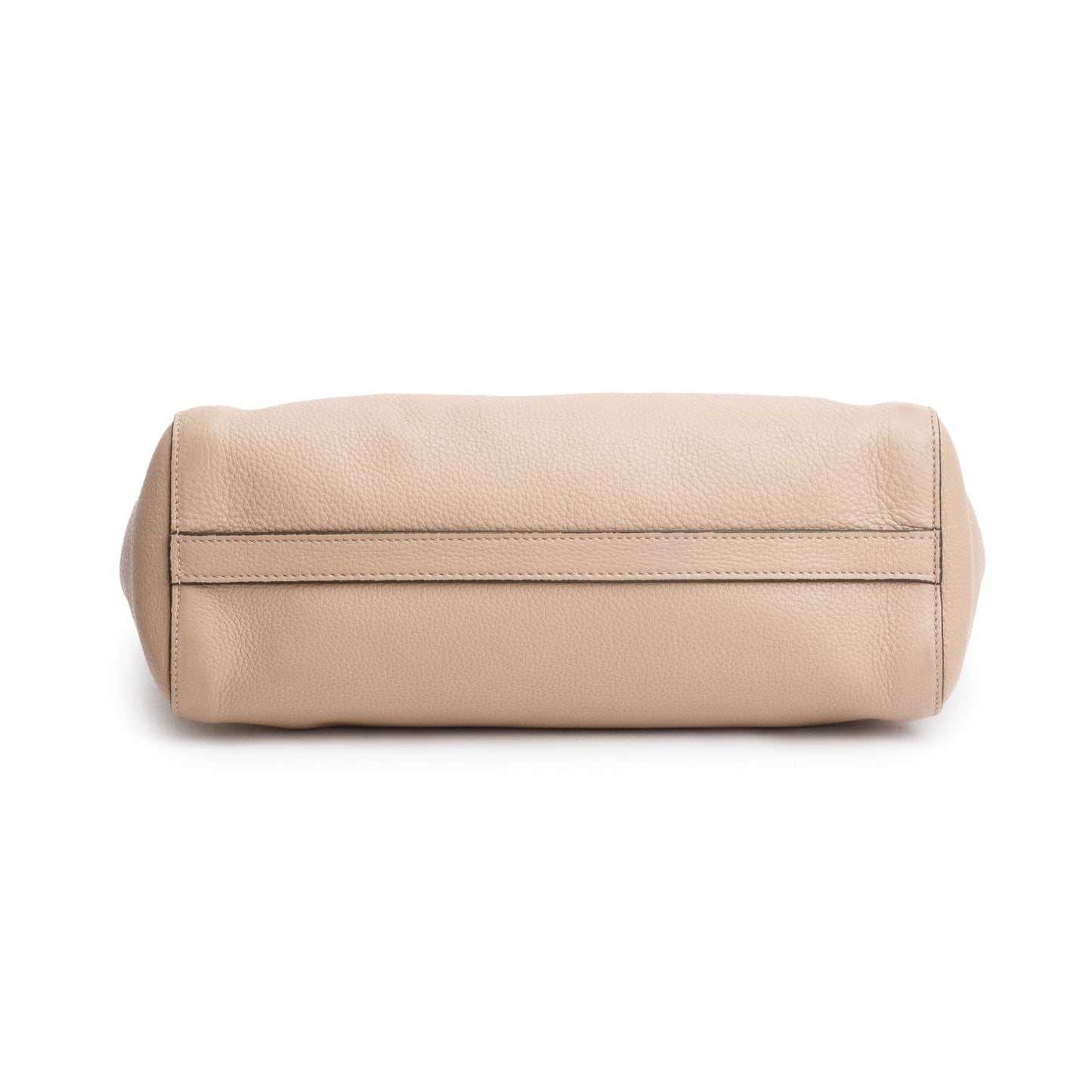 Prada Beige Vitello Phenix Two-Way Zip Tote