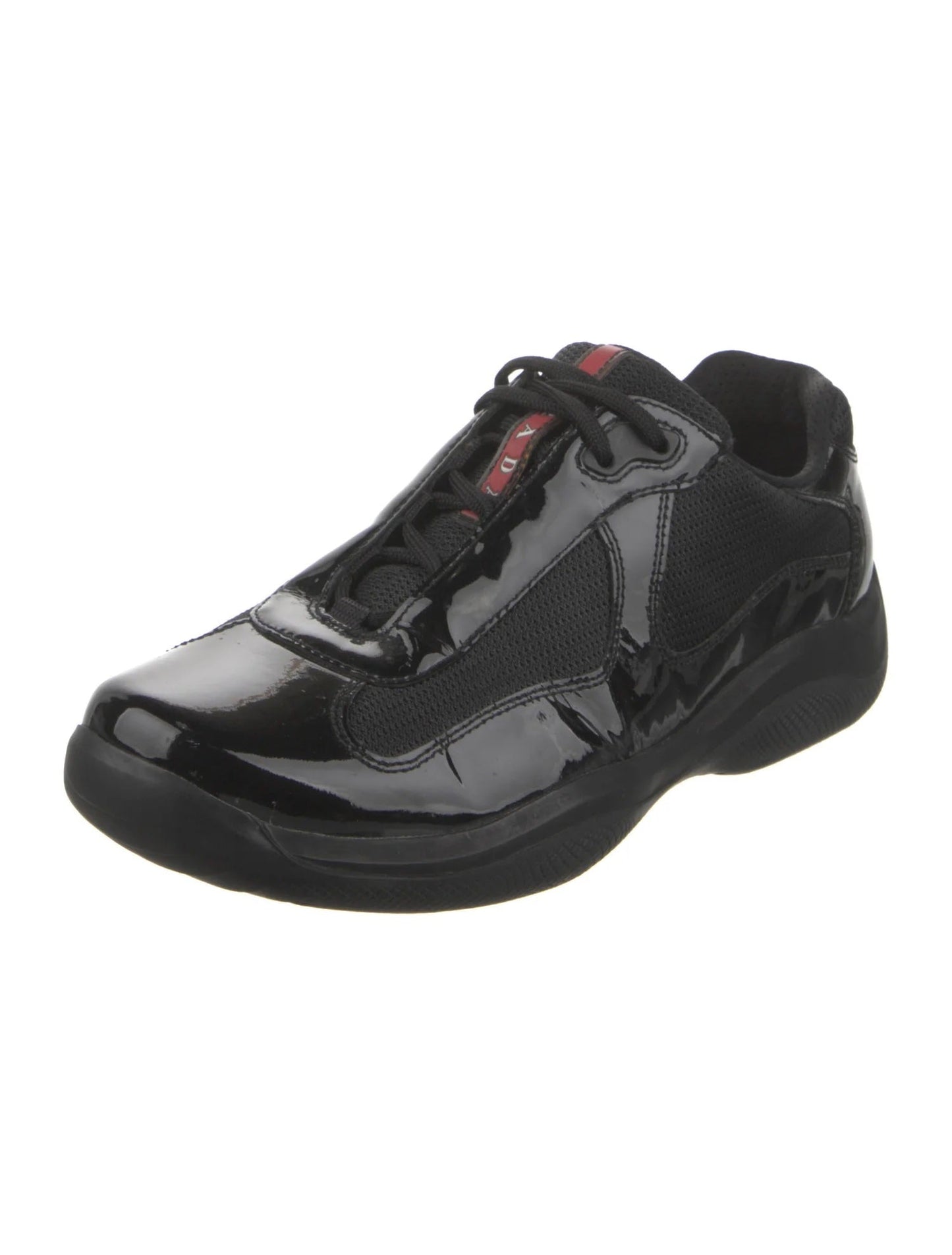 PRADA AMERICAS CUP PATENT MESH TRAINERS