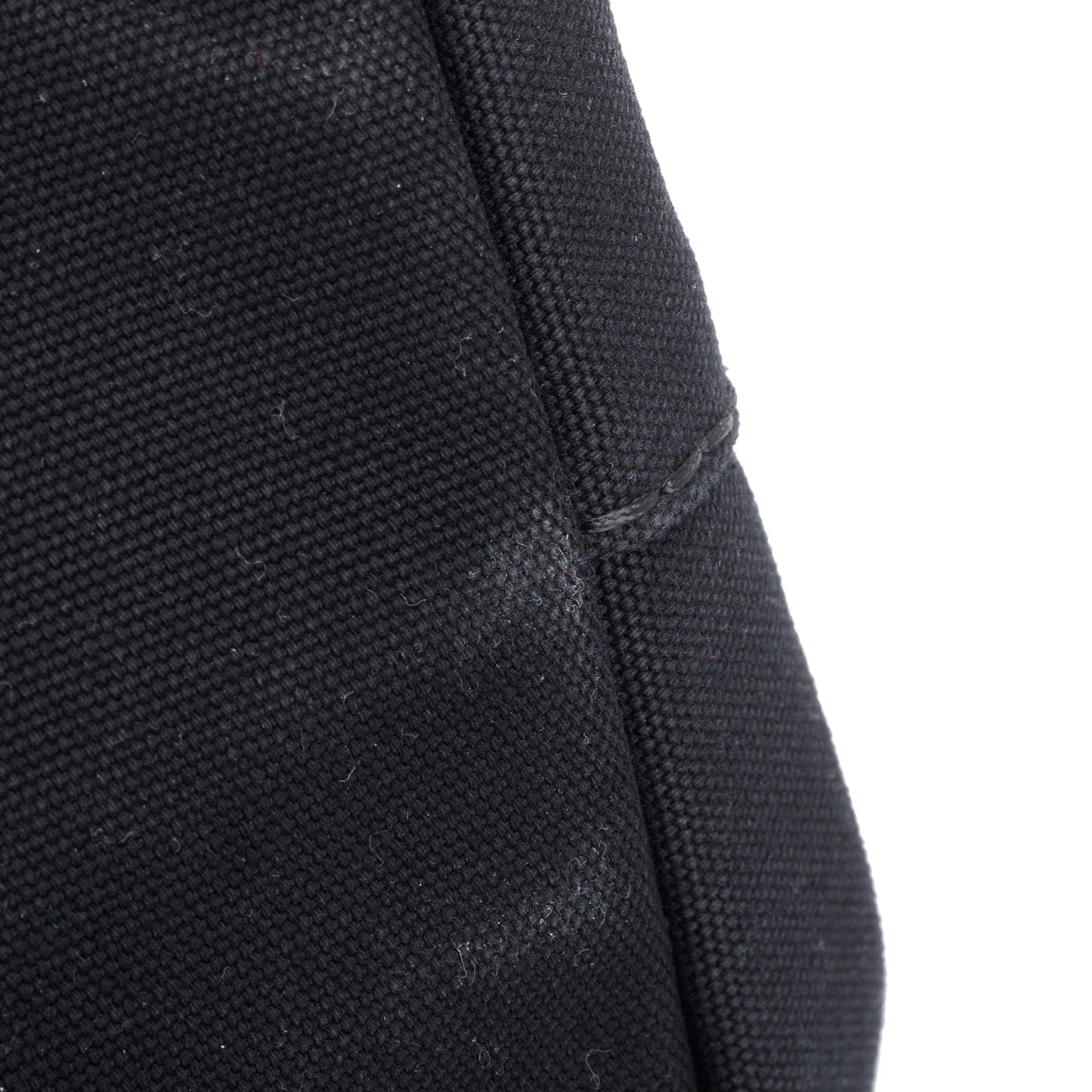 Prada Black Canvas Canapa Logo Tote