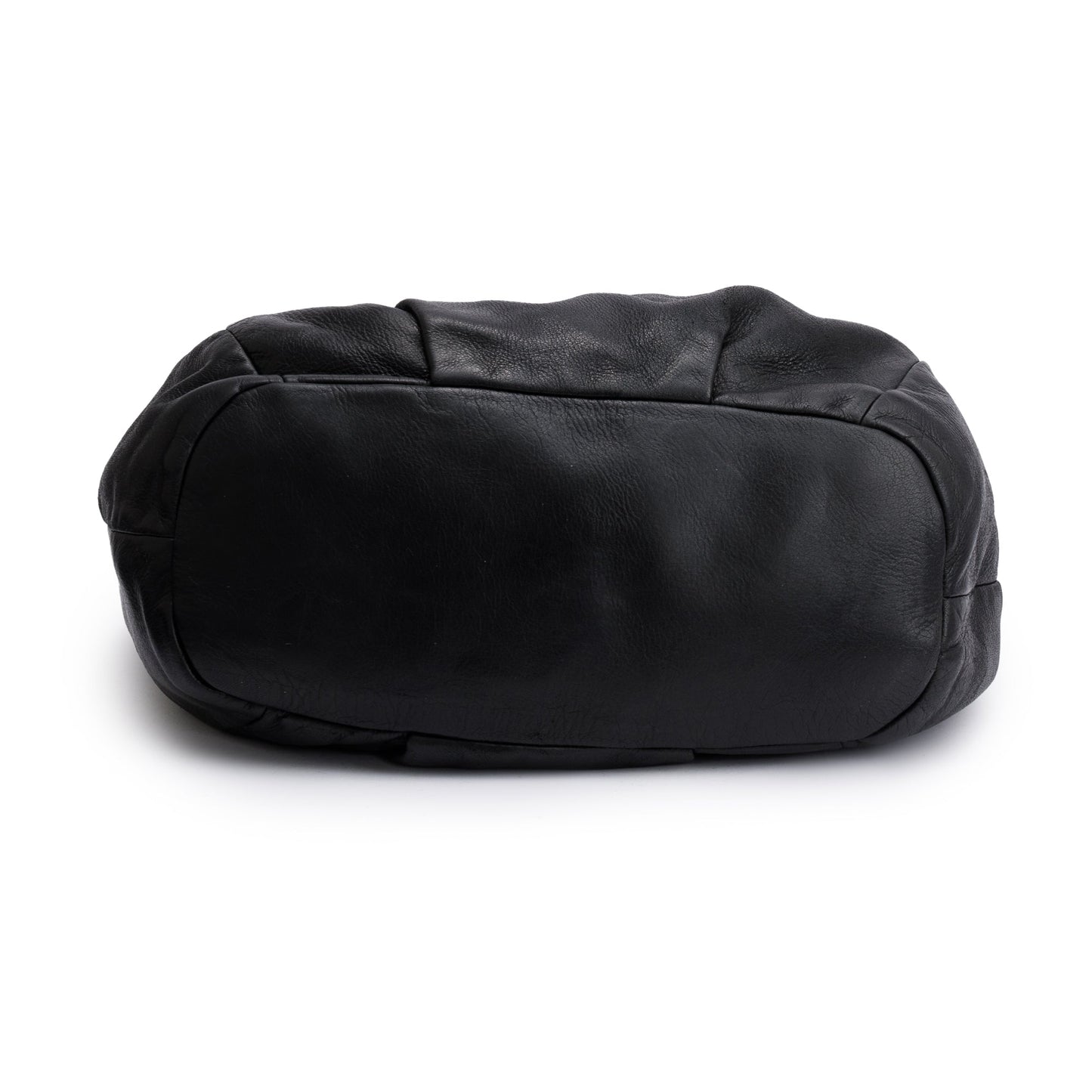 Prada Black Cervo Shine Hobo