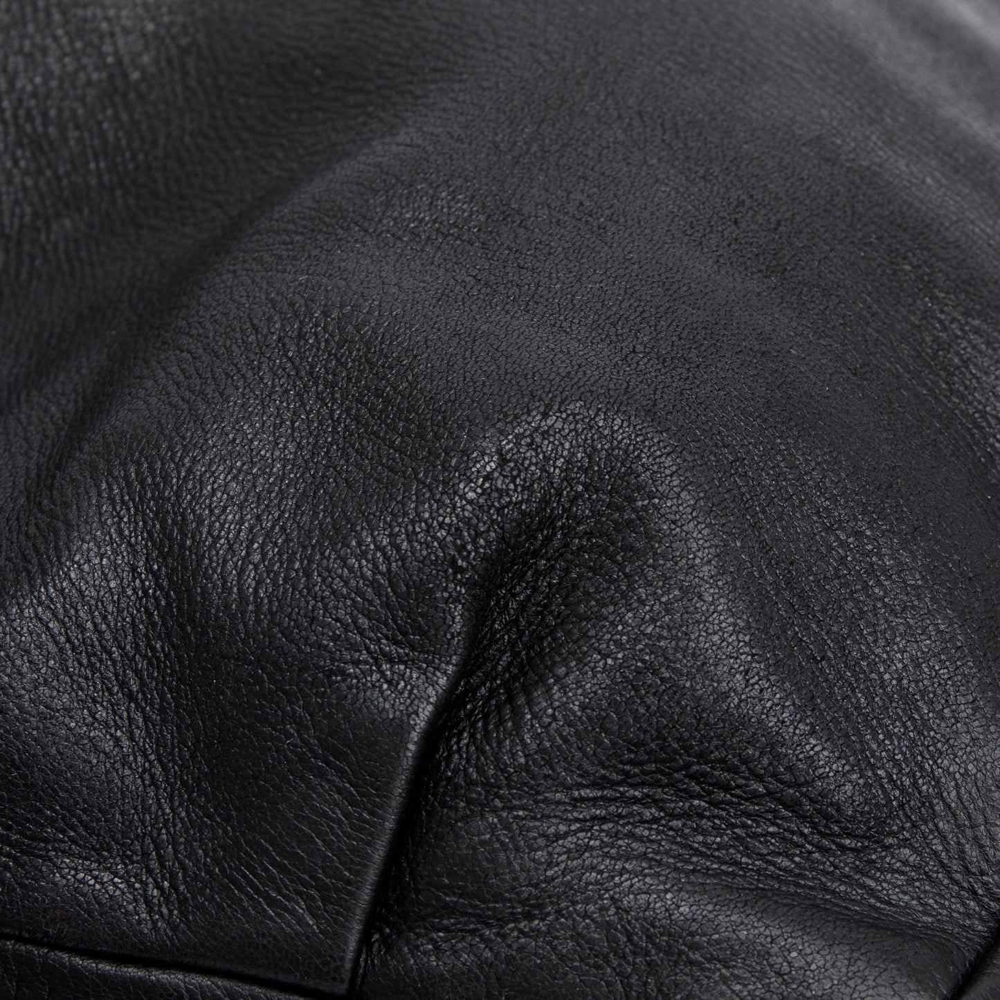 Prada Black Cervo Shine Hobo