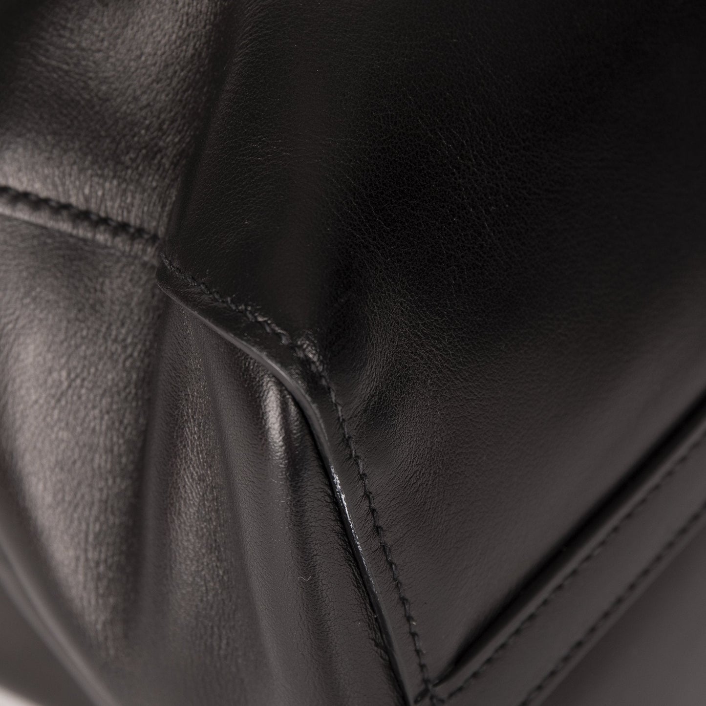 Prada Black City Calf Leather Square Tote Bag