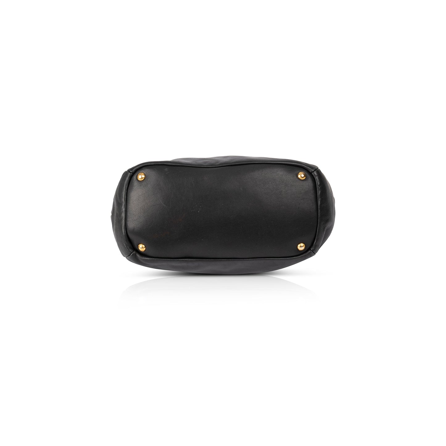 Prada Black Leather Hobo