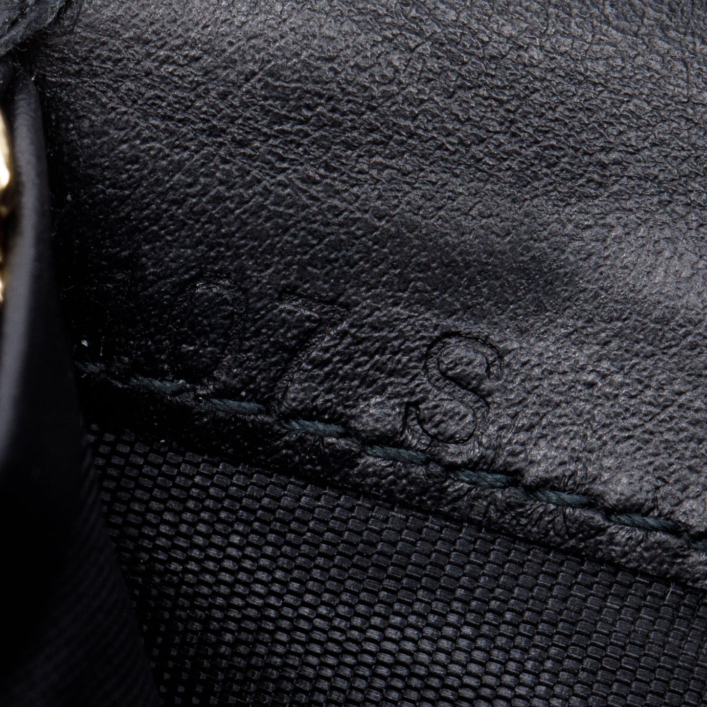 Prada Black Leather Studded Continental Flap Wallet