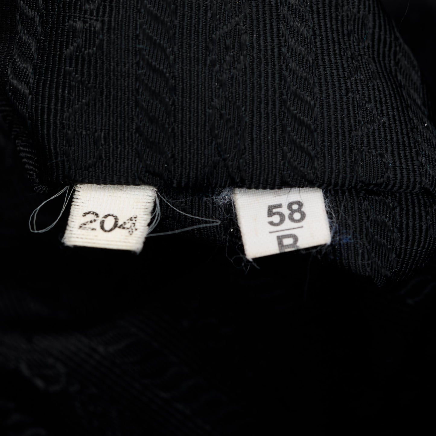 Prada Black Leather-Trimmed Tessuto Gaufre Tote