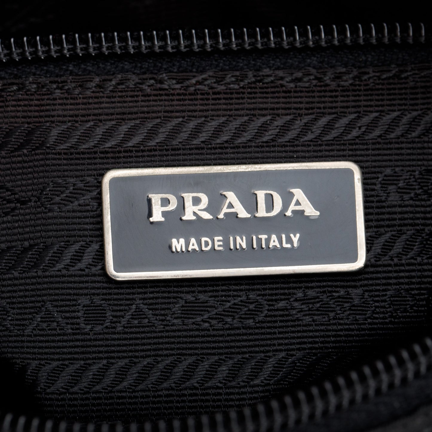 Prada Black Nylon Vela Sport Small Buckle Messenger Bag