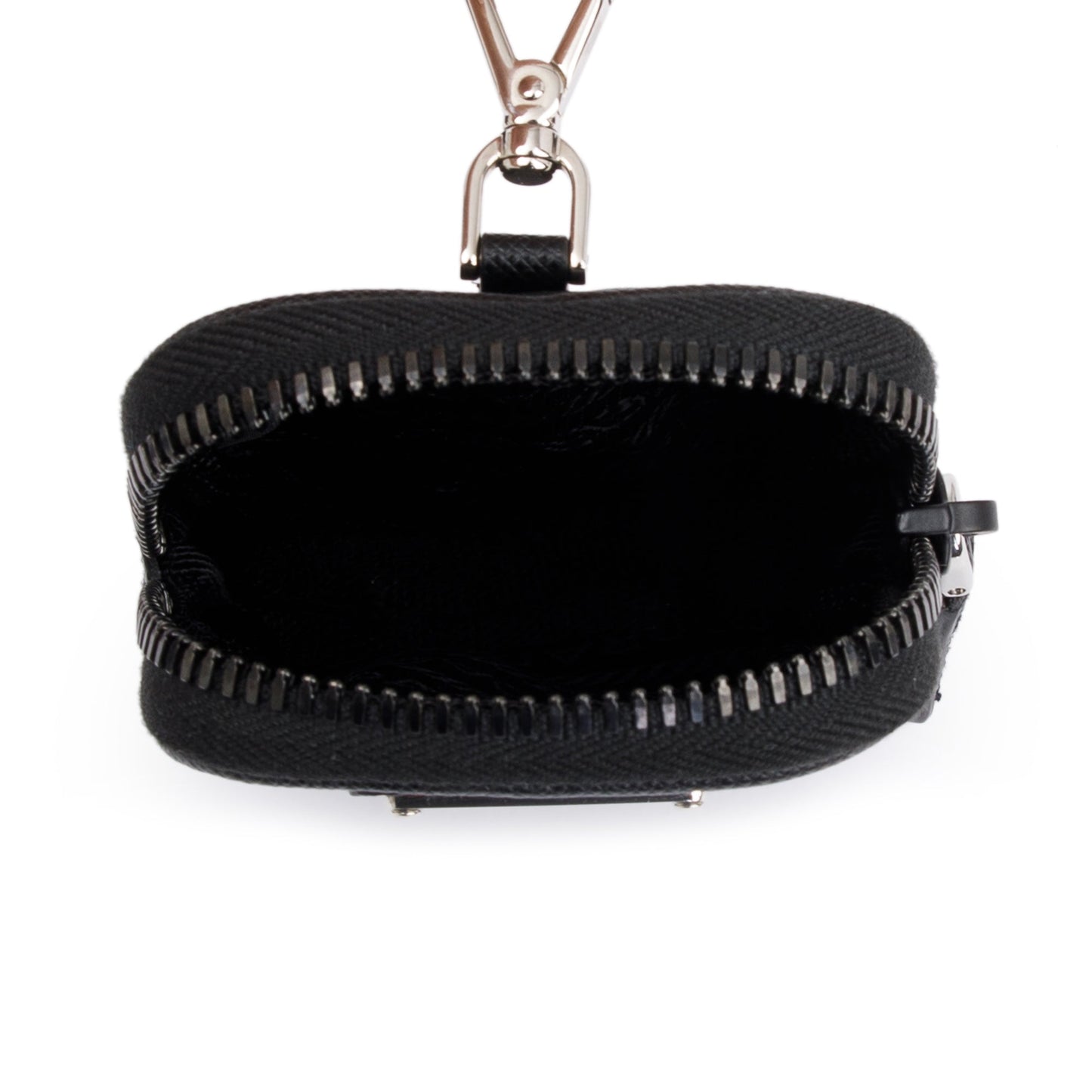 Prada Black Re-Edition 2000 Nylon Messenger Bag