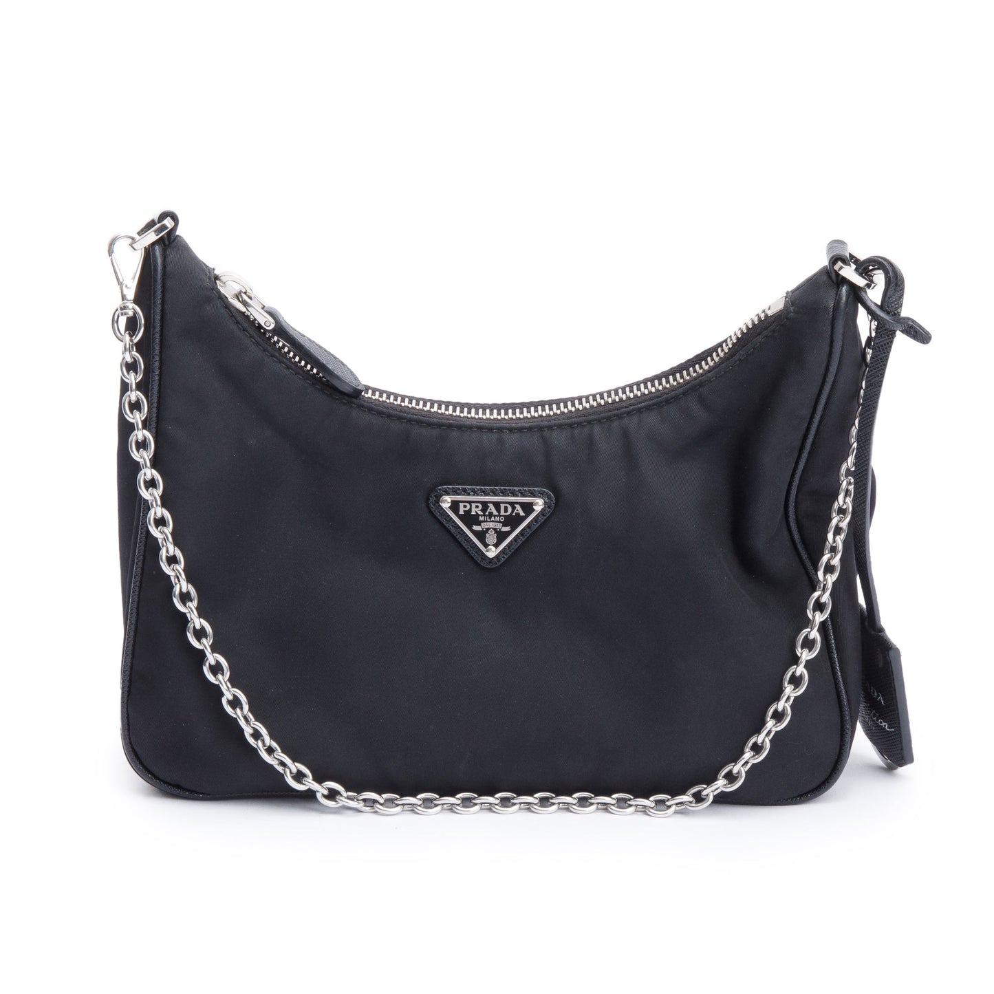 Prada Black Re-Edition 2005 Re-Nylon Shoulder Bag
