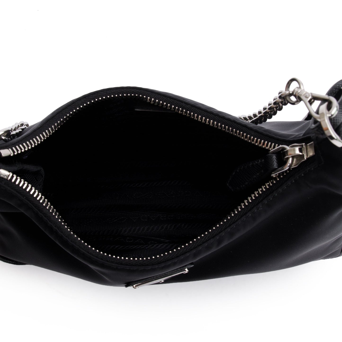 Prada Black Re-Edition 2005 Re-Nylon Shoulder Bag