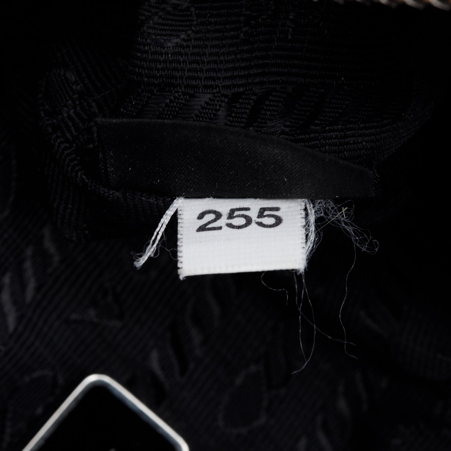 Prada Black Re-Edition 2005 Re-Nylon Shoulder Bag