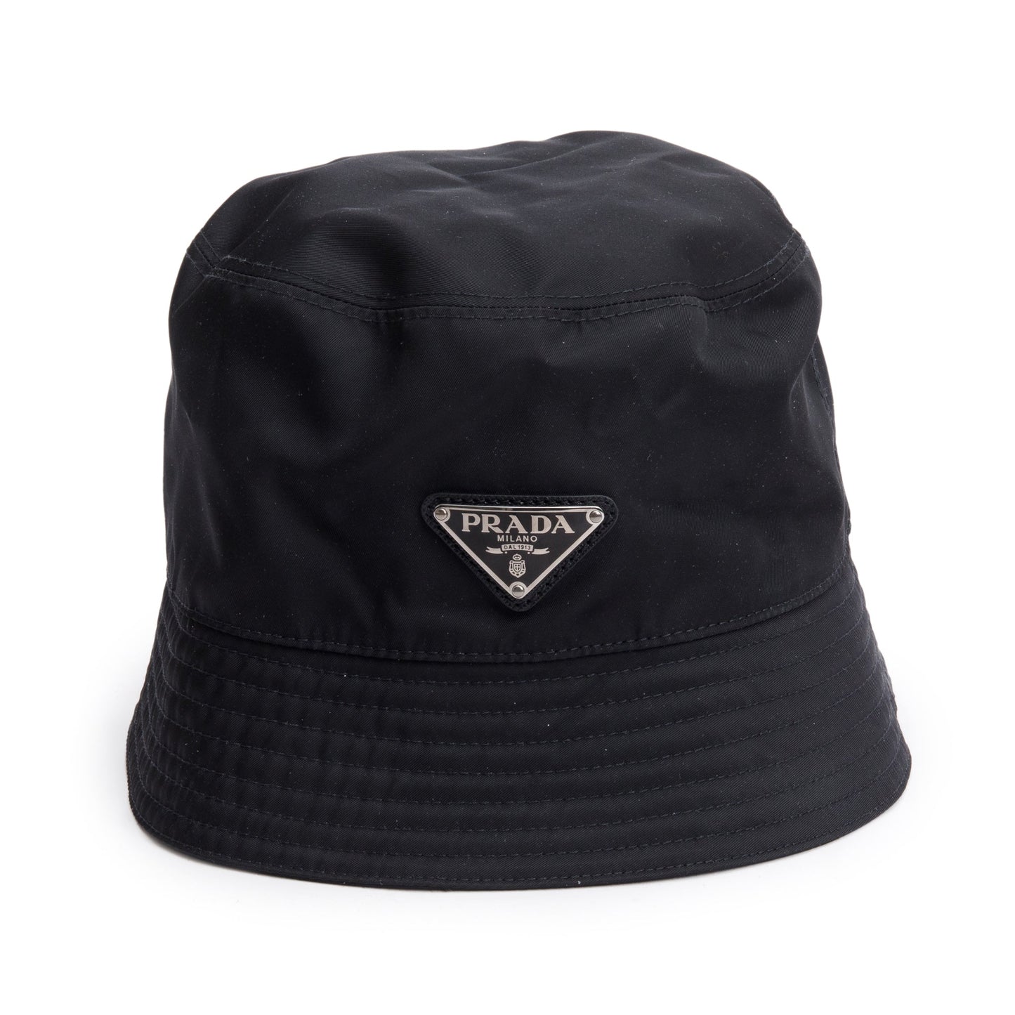 Prada Black Re-Nylon Bucket Hat