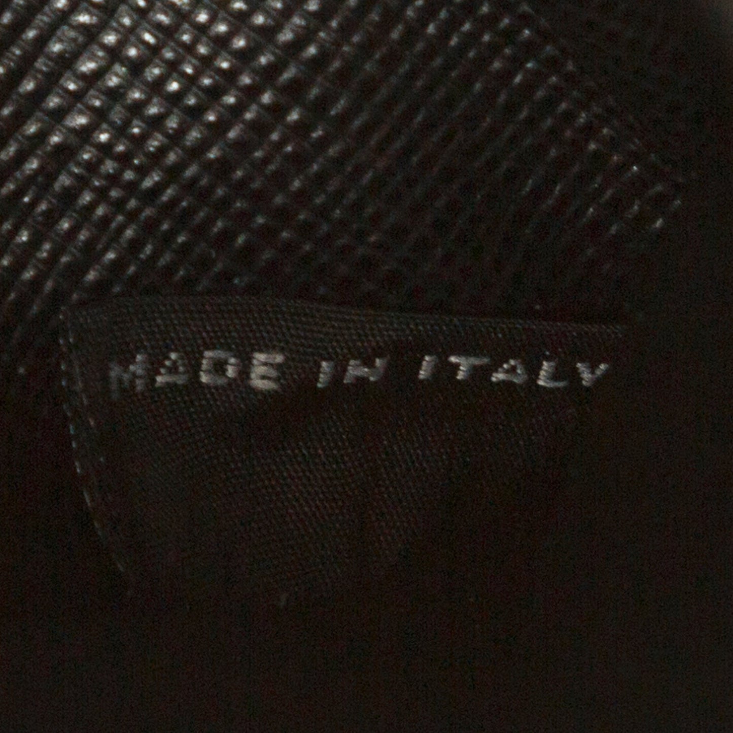 Prada Black Saffiano Bifold Long Wallet