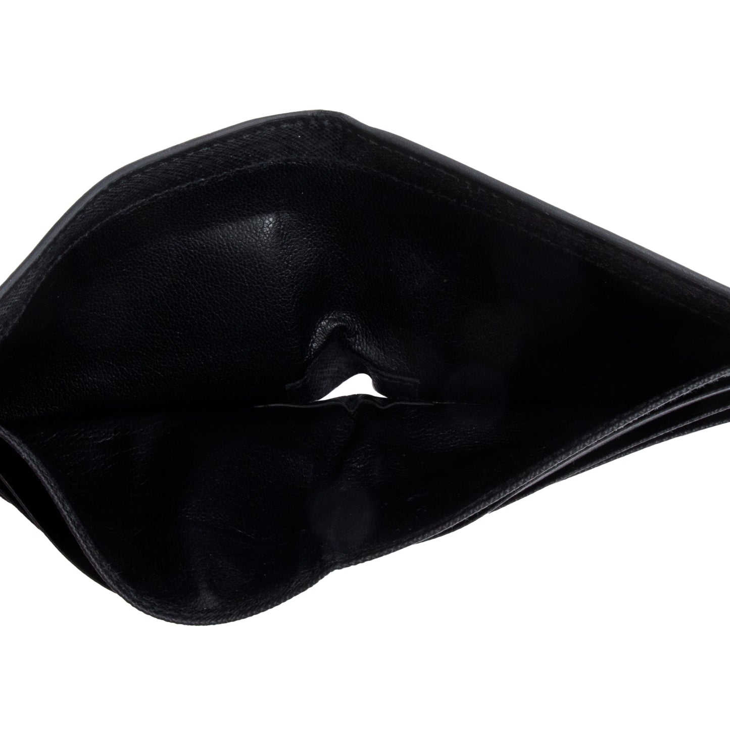 Prada Black Saffiano Leather Bi-Fold Wallet